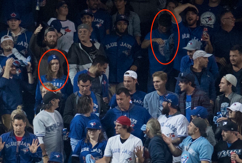 Illustration for article titled This Is The Closest We've Gotten To Finding The Beer-Throwing Blue Jays Fan